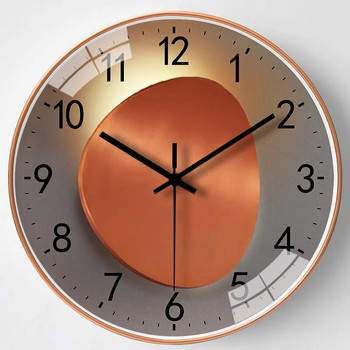Модерен прост стенен часовник 8-инчов бонбонен цвят Безшумен за ВРЕМЕ Часовници Орнамент за дома Спалня Общежитие Декор на хола