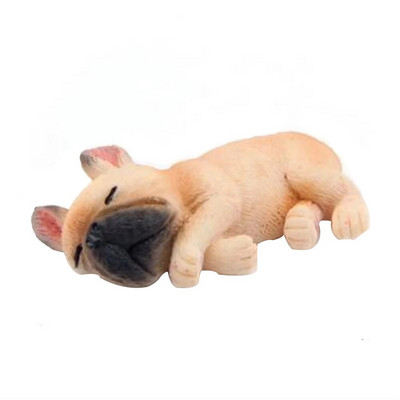 Mieli šaldytuvo magneto 3D lipdukai Mini prancūzų buldogo modelis, pasidaryk pats, šaldytuvo magnetas, šuo, gyvūnas, mobiliojo telefono dėklas, lipdukas namų dekoravimui