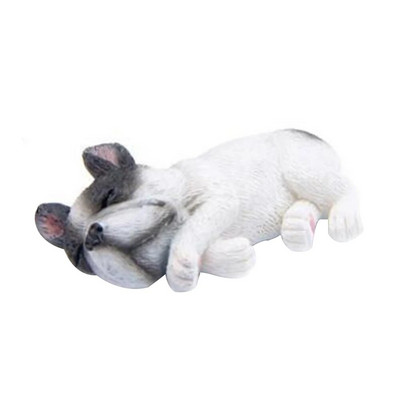 Mieli šaldytuvo magneto 3D lipdukai Mini prancūzų buldogo modelis, pasidaryk pats, šaldytuvo magnetas, šuo, gyvūnas, mobiliojo telefono dėklas, lipdukas namų dekoravimui