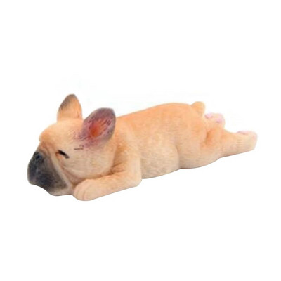 Mieli šaldytuvo magneto 3D lipdukai Mini prancūzų buldogo modelis, pasidaryk pats, šaldytuvo magnetas, šuo, gyvūnas, mobiliojo telefono dėklas, lipdukas namų dekoravimui