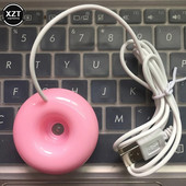 USB mini stalinis drėkintuvas Creative Donut Styling drėkintuvas Nešiojamas oro valytuvas Namų mokymasis biuro kvapų difuzorius
