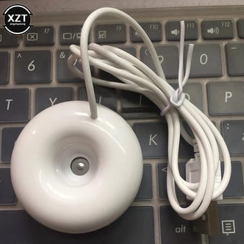 USB мини настолен овлажнител Creative Donut Styling овлажнител Преносим пречиствател на въздух Home Learning Office Аромат дифузьор