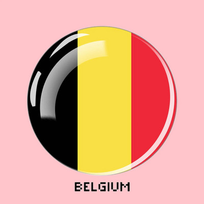 Državna zastava Magnet za hladnjak Svjetska europska državna zastava Stakleni kabošon Magneti za hladnjak Naljepnice za kućni dekor Suveniri Pokloni