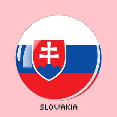 Državna zastava Magnet za hladnjak Svjetska europska državna zastava Stakleni kabošon Magneti za hladnjak Naljepnice za kućni dekor Suveniri Pokloni