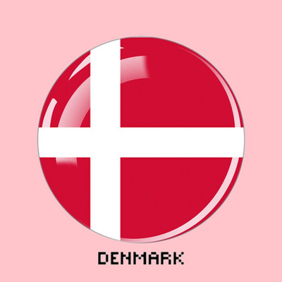 Državna zastava Magnet za hladnjak Svjetska europska državna zastava Stakleni kabošon Magneti za hladnjak Naljepnice za kućni dekor Suveniri Pokloni