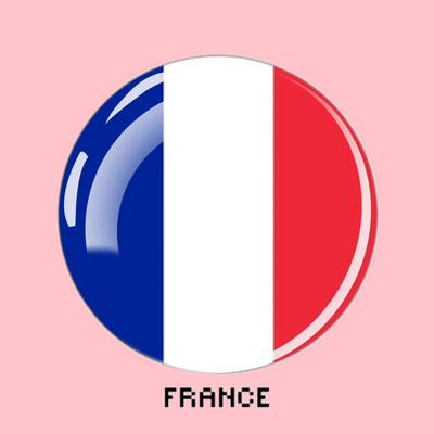 Državna zastava Magnet za hladnjak Svjetska europska državna zastava Stakleni kabošon Magneti za hladnjak Naljepnice za kućni dekor Suveniri Pokloni