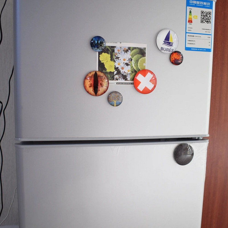 Državna zastava Magnet za hladnjak Svjetska europska državna zastava Stakleni kabošon Magneti za hladnjak Naljepnice za kućni dekor Suveniri Pokloni