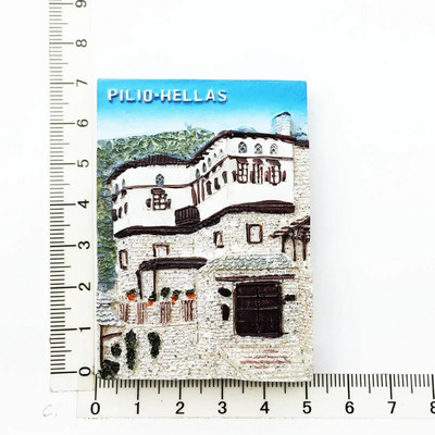 Fridge Magnets Greece Athens Travel Memorial Αυτοκόλλητο Μαγνήτης Ψυγείου 3D Resin Souvenir Μαγνητικά Αυτοκόλλητα Ψυγείου