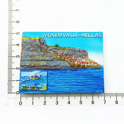 Fridge Magnets Greece Athens Travel Memorial Αυτοκόλλητο Μαγνήτης Ψυγείου 3D Resin Souvenir Μαγνητικά Αυτοκόλλητα Ψυγείου