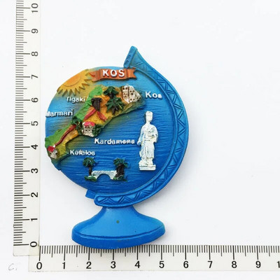 Fridge Magnets Greece Athens Travel Memorial Αυτοκόλλητο Μαγνήτης Ψυγείου 3D Resin Souvenir Μαγνητικά Αυτοκόλλητα Ψυγείου