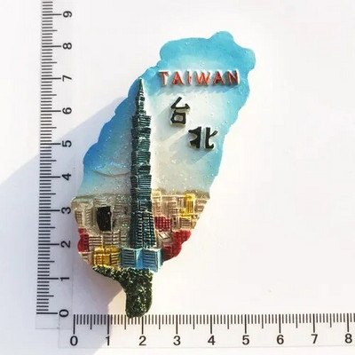 Aasia Taiwan külmkapimagnetid Artiklid Maalilised turistisuveniirid Magnetkleebised Kodu Külmkapp Dekoratsioon Kollektsioon Kingitused
