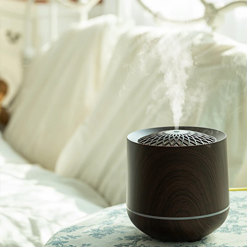 No Filter Stick Ultraheli õhuniisutaja 300 ml aroomiteraapia eeterlike õlide difuusor Home Mute puidu aromaatne hajuti niisutaja