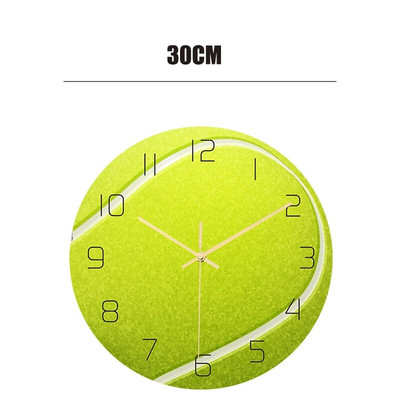 Distracție de baschet, volei, minge de design, ceas de perete suspendat, mișcare mută, ceas decorativ silențios pentru decor interior