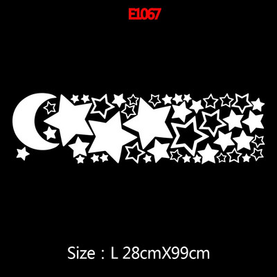 Vinil autocolant de perete prințesă Star Cloud Art Decals pentru camere de copii Decor Fluture Vinil Autocolante Babys Art Decor Tapet