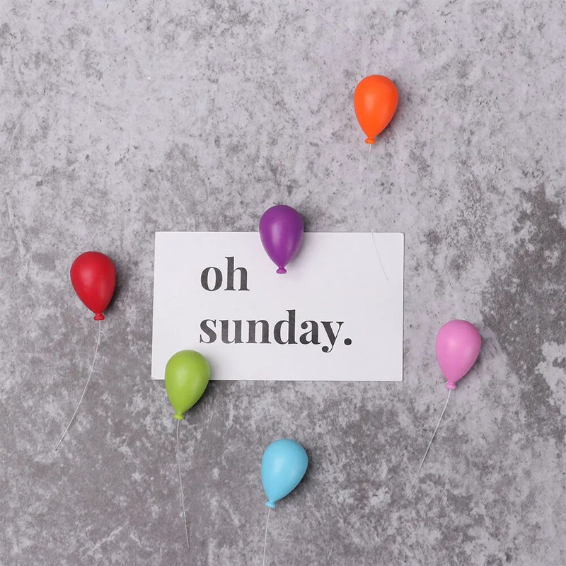 1SET Värviline noolega õhupall Bonsai magnet Külmikukleebis Tahvel Sõnum Magnetkleebis Külmkapimagnet Kodu Tee ise tööriistad