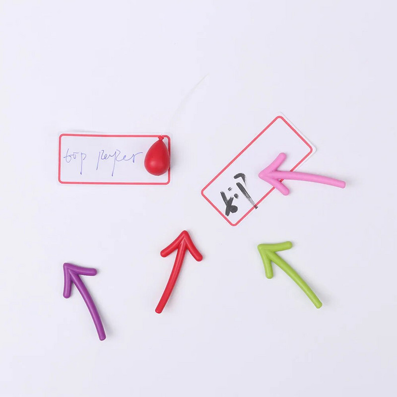 1SET Värviline noolega õhupall Bonsai magnet Külmikukleebis Tahvel Sõnum Magnetkleebis Külmkapimagnet Kodu Tee ise tööriistad