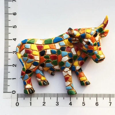 Ispanija Šaldytuvo magnetai Mozaikos Lagarto Madridas Barselona Kelionės Suvenyrai Namų dekoras Vestuvių Dovanos Šaldytuvo lipdukai