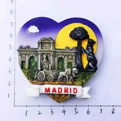 Ispanija Šaldytuvo magnetai Mozaikos Lagarto Madridas Barselona Kelionės Suvenyrai Namų dekoras Vestuvių Dovanos Šaldytuvo lipdukai