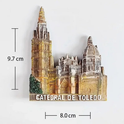 Ispanija Šaldytuvo magnetai Mozaikos Lagarto Madridas Barselona Kelionės Suvenyrai Namų dekoras Vestuvių Dovanos Šaldytuvo lipdukai