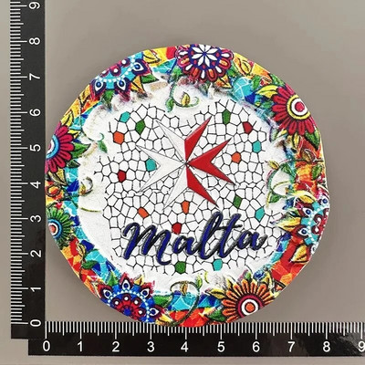 Malta Keliaujantys suvenyrai Šaldytuvo magnetai Creative Drift Bottle Šaldytuvo lipdukai Namų dekoras Pranešimų lenta Magnetiniai lipdukai Dovanos
