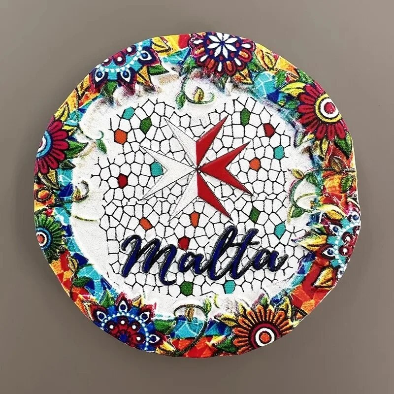 Malta Keliaujantys suvenyrai Šaldytuvo magnetai Creative Drift Bottle Šaldytuvo lipdukai Namų dekoras Pranešimų lenta Magnetiniai lipdukai Dovanos