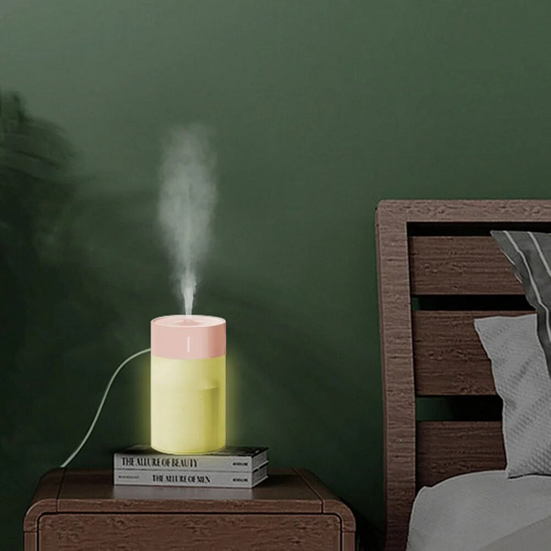 260ML Aroma difuzor Ovlaživači zraka s automatskim isključivanjem Ultrazvučni aromaterapijski difuzor Višenamjensko USB punjenje za spavaću sobu Ured jogu