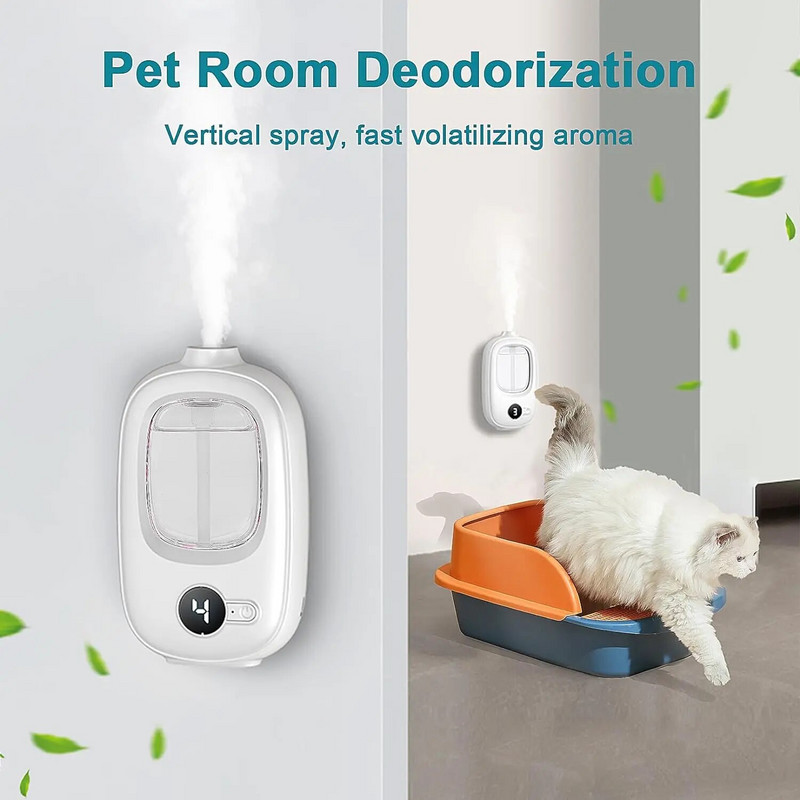 Seinale paigaldatav eeterlike õlide hajuti laetav ajastatud pihusti aroomiteraapia niisutaja juhtmevaba aroomiteraapia õhuvärskendaja