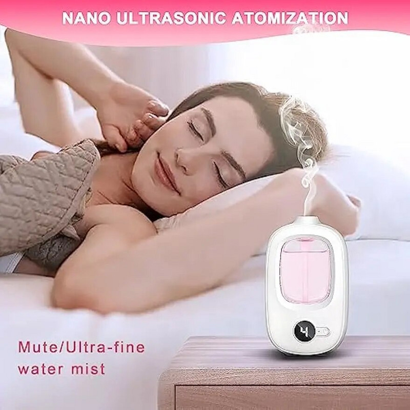 Seinale paigaldatav eeterlike õlide hajuti laetav ajastatud pihusti aroomiteraapia niisutaja juhtmevaba aroomiteraapia õhuvärskendaja