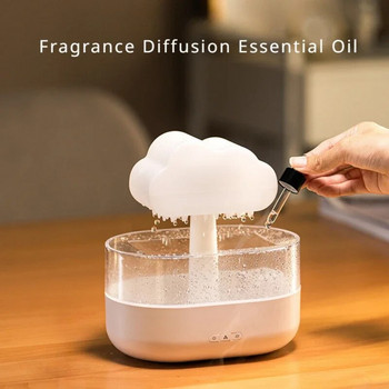 Rain Cloud Humidifier Raindrop Humidifier H2O Air Humidifier, Aroma Diffuser Essential Oil Aromatherapy Diffuser for Home