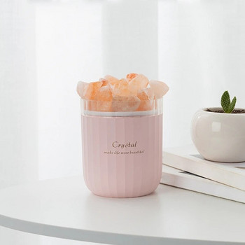 Crystal Aromatherapy Air Humidifier With Atmosphere Lamp Home Portable USB Aroma Essential Oil Diffuser