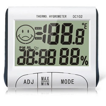 Ψηφιακό Ξυπνητήρι LCD Θερμόμετρο Θερμόμετρο Εμφάνιση ώρας Ημερολόγιο Υγρόμετρο Υγρόμετρο Πίνακας Πρόγνωσης Καιρού