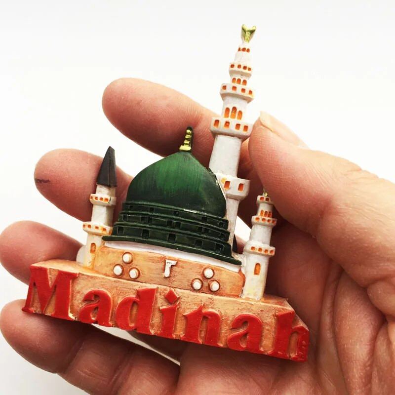 Saudi Araabia Külmkapimagnetid Meka Medina Al Bahrain Al Khobar Jeddah