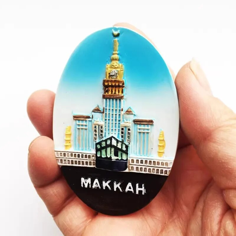 Saudi Araabia Külmkapimagnetid Meka Medina Al Bahrain Al Khobar Jeddah