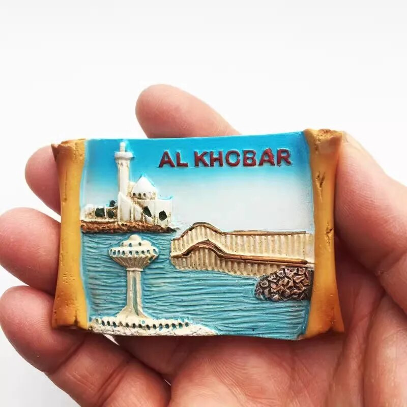 Saudi Araabia Külmkapimagnetid Meka Medina Al Bahrain Al Khobar Jeddah