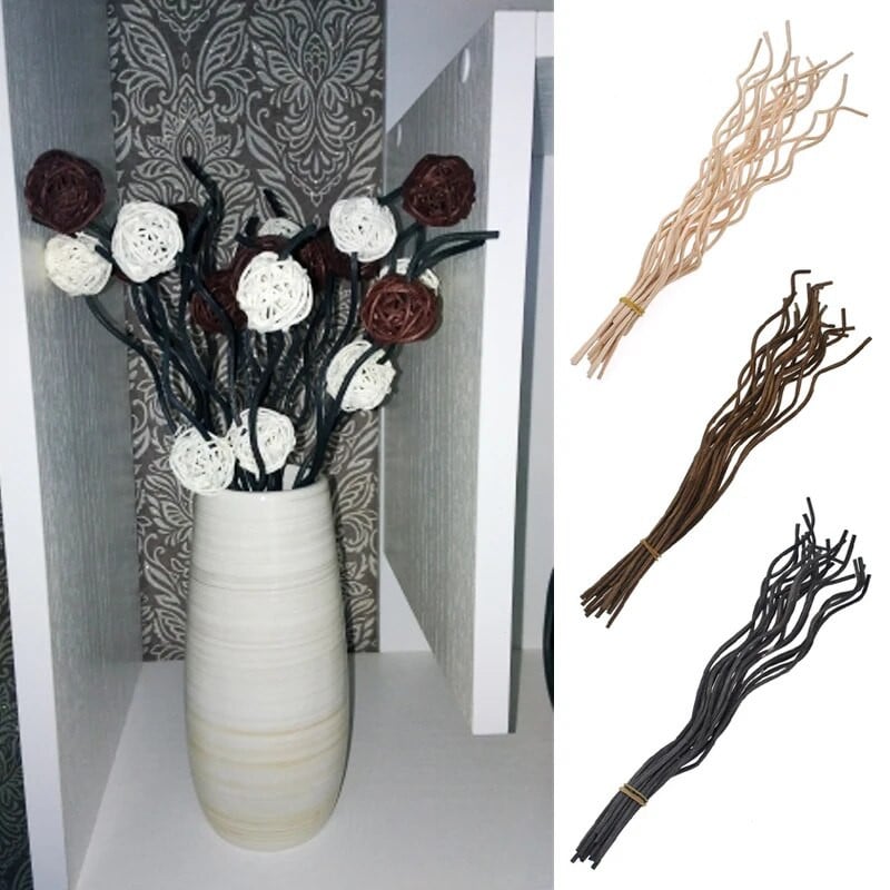 5 komada zamjenskih aroma štapića od ratana za punjenje štapića za difuzor od trske za uređenje doma Parfemski hlapljivi štapići za punjenje Štapići za raspršivač ulja