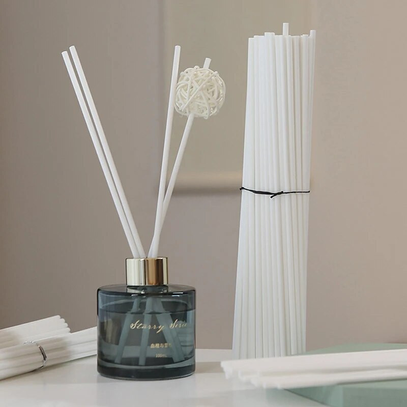 100 tk hajuti asenduspulk aroomiteraapia hajuti täitepulgad Tulevaba rotangist viirukipaisutav pulk lenduvat pulka