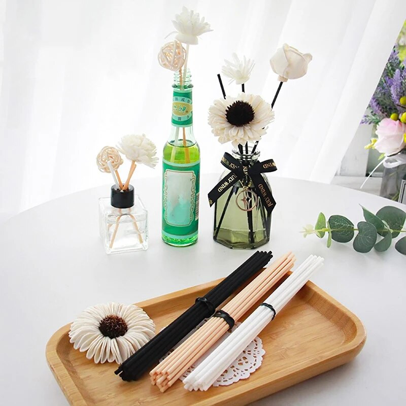 100 tk hajuti asenduspulk aroomiteraapia hajuti täitepulgad Tulevaba rotangist viirukipaisutav pulk lenduvat pulka