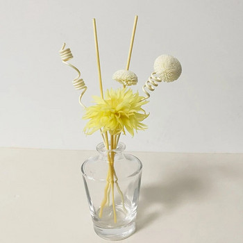 1 комплект дифузьорни пръчици Ароматерапия с цветя Ратан без огън Ароматни дифузьорни пръчици Домашен хол Ароматни консумативи за тамян