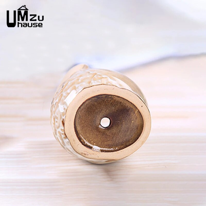 Mini sova Posuda za cvijeće Slatka ptica Keramička posuda za cvijeće Kućni vrt Uredski ukras Balkon Vaza Stol Sukulentne biljke kaktusi Sadilice