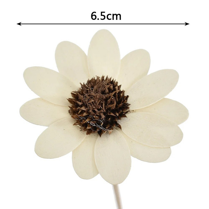 5 KOM Štapići od ratana od cvijeta tratinčice Nezapaljivi mirisi Difuzor od trske Štapići Diy Ukrasi Uređenje doma