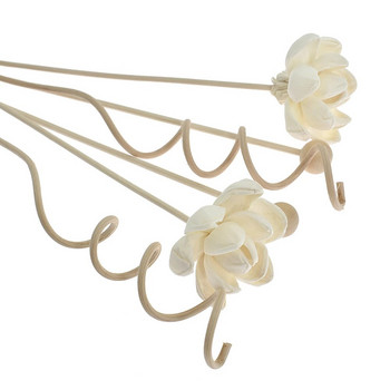 6 ΤΕΜ. Flower Lotus Rattan Reed Diffuser Fragrance Stick Τεχνητά λουλούδια Rattan Sticks DIY Στολίδια Διακόσμηση σπιτιού