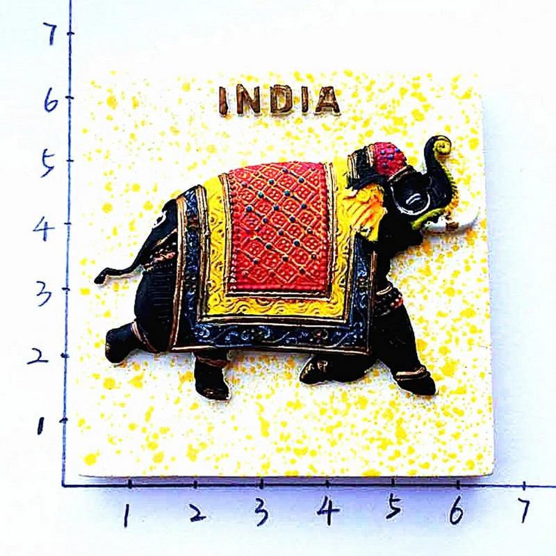 India Briti külmikumagnet Turistide suveniir Iisrael Cantabria Reisikingid Magnetilised külmikukleebised