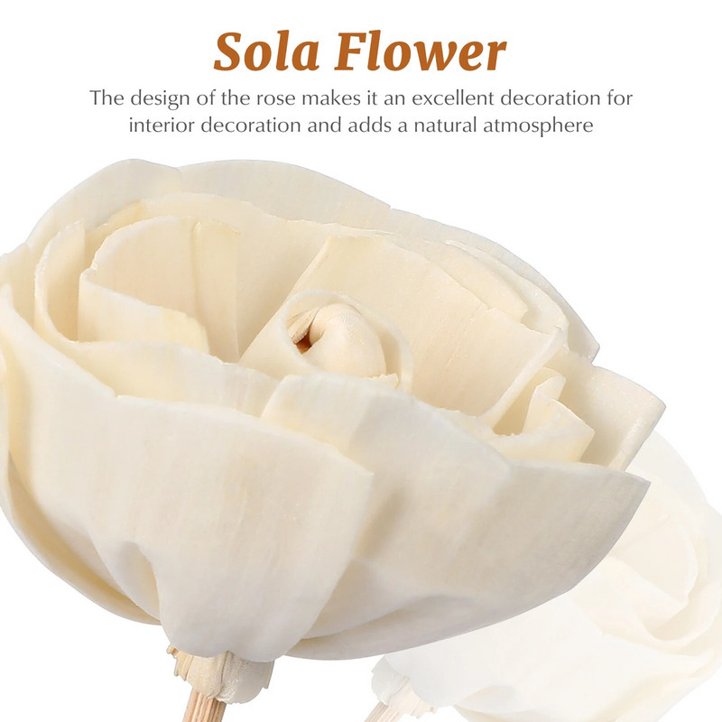 8 tk kunstlillede rotangist pilliroo lõhnaaine aroomihajuti täitepulk DIY lilledega hajutipulgad