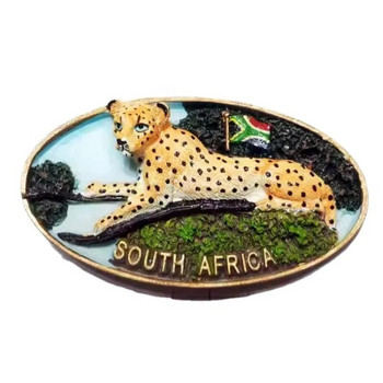 Южна Африка Магнити за хладилник Кейптаун Туристически сувенири Начало Декор Сватбени подаръци Табла за съобщения Магнитни стикери