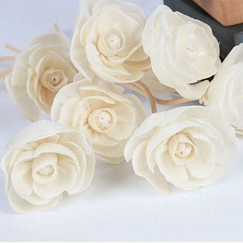 Dirbtinių gėlių kvepalų difuzoriaus lazdelės banguotos rotango nendrių kvepalų difuzoriaus pakeitimas papildymo lazdelės Oro gaiviklis kambarys