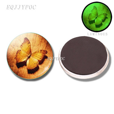 30 MM pčela medonosna magnetna dekoracija za hladnjak 3d pčela životinjska staklena kupola koja se može ukloniti i svijetli noću ukrasne magnetske naljepnice za hladnjak