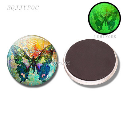 30 MM pčela medonosna magnetna dekoracija za hladnjak 3d pčela životinjska staklena kupola koja se može ukloniti i svijetli noću ukrasne magnetske naljepnice za hladnjak