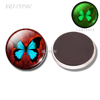 30 MM pčela medonosna magnetna dekoracija za hladnjak 3d pčela životinjska staklena kupola koja se može ukloniti i svijetli noću ukrasne magnetske naljepnice za hladnjak