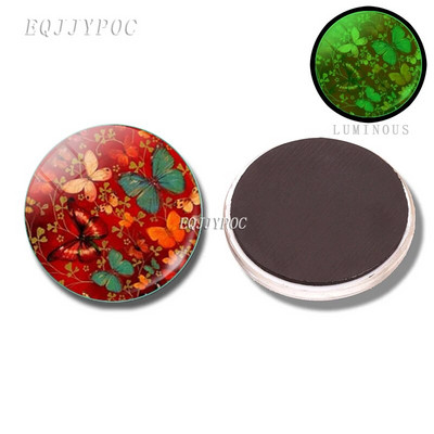 30 MM pčela medonosna magnetna dekoracija za hladnjak 3d pčela životinjska staklena kupola koja se može ukloniti i svijetli noću ukrasne magnetske naljepnice za hladnjak