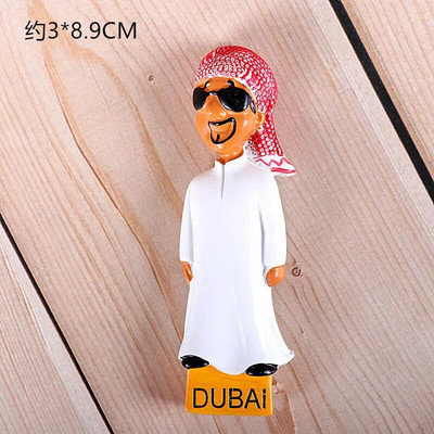 Magneti za hladnjak 3d naljepnica svjetska tura Egipat piramida Indija Dubai Dubai Izrael Bali Kuvajt Turistički suvenir Magnetna naljepnica za hladnjak